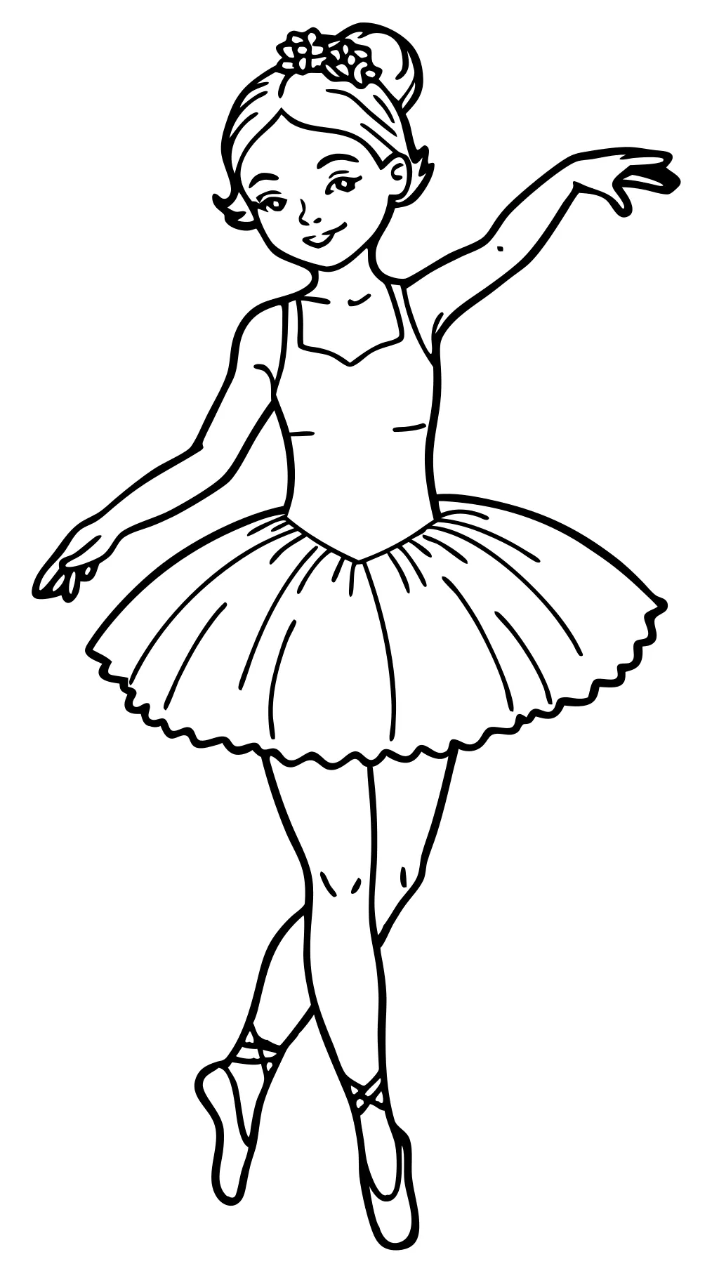 coloriages de ballet gratuit